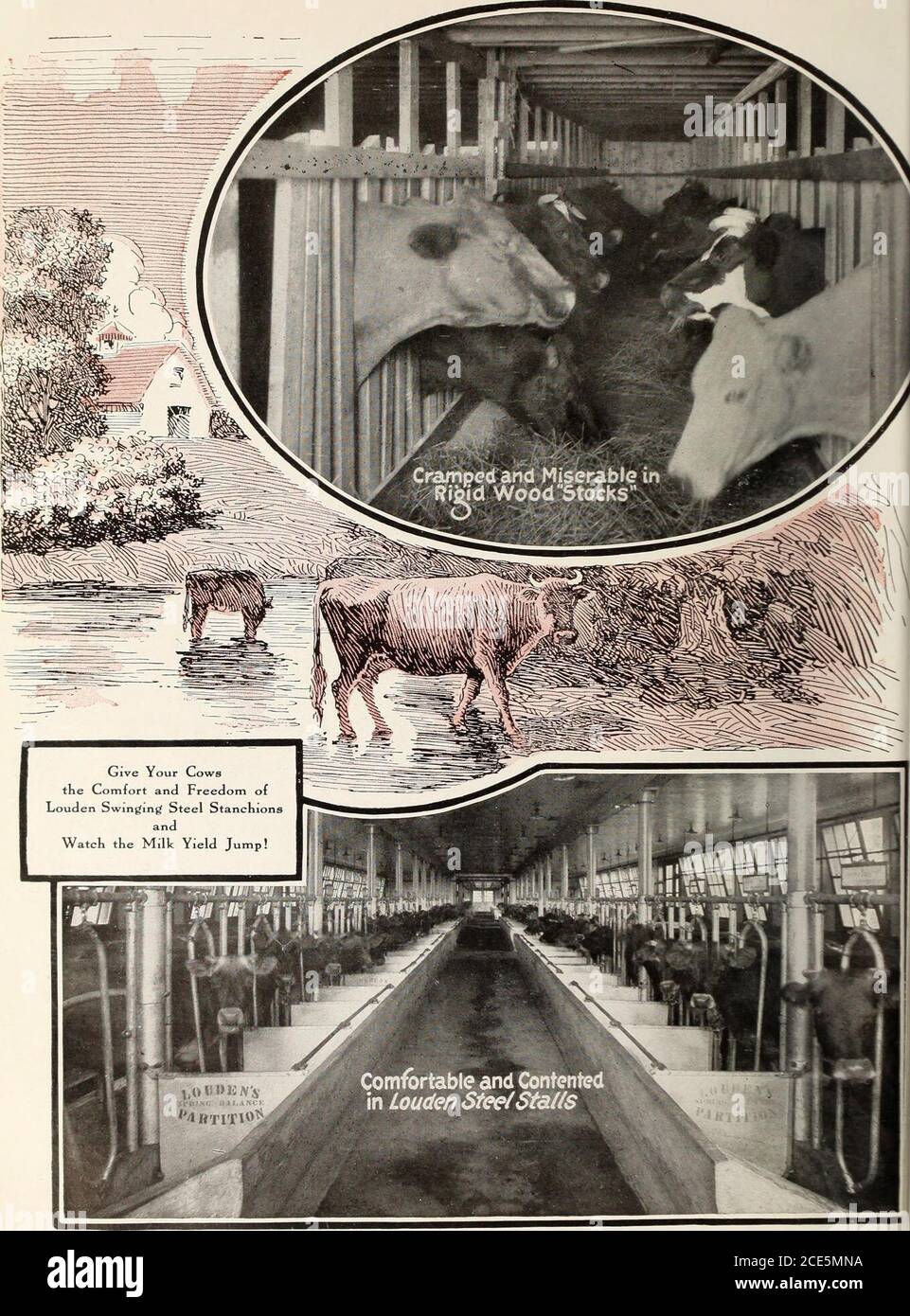 . Dairy barn equipment, horse stable fittings, barn plans . Page Fifty