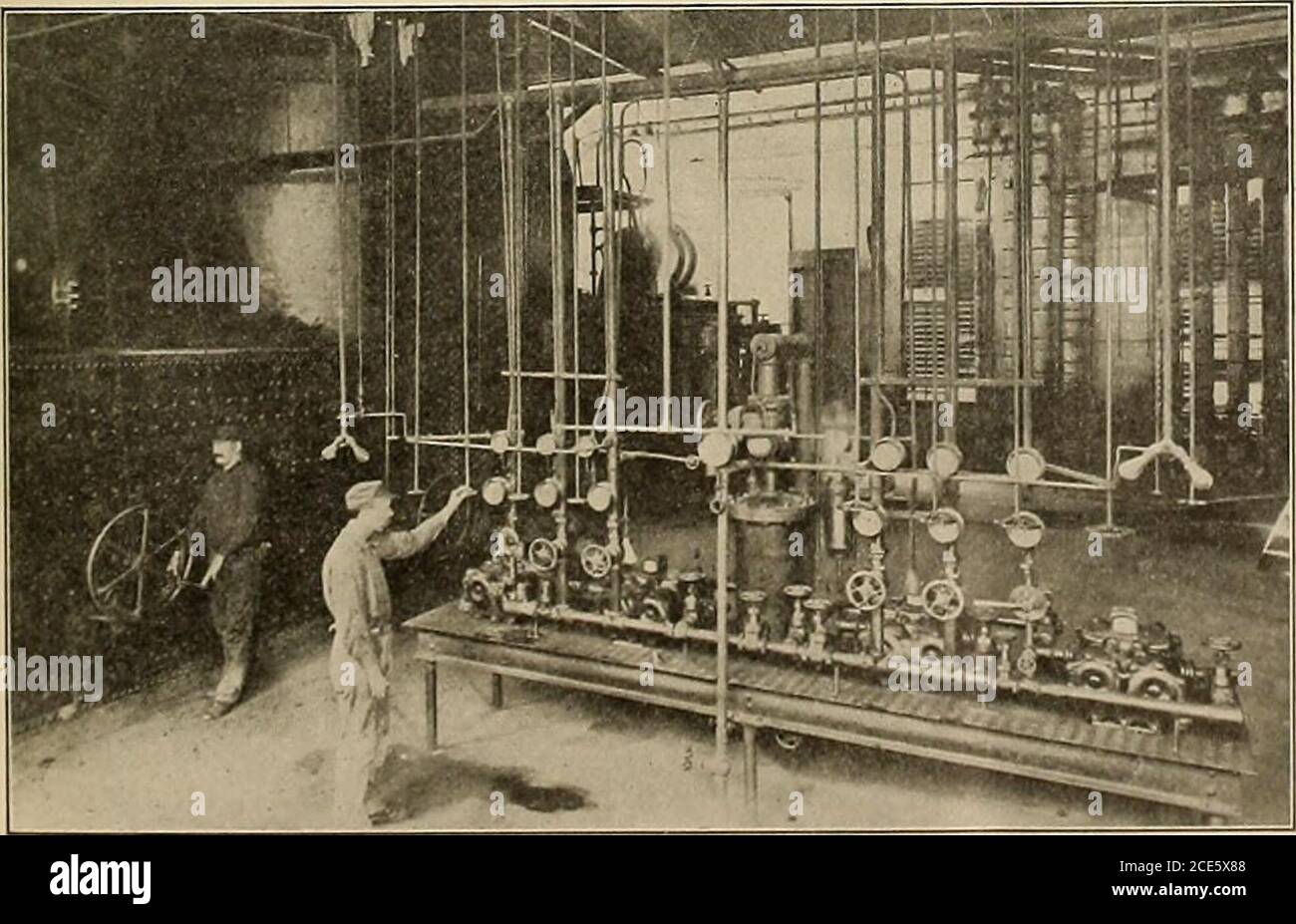 First brick making machine hi-res stock photography and images - Alamy