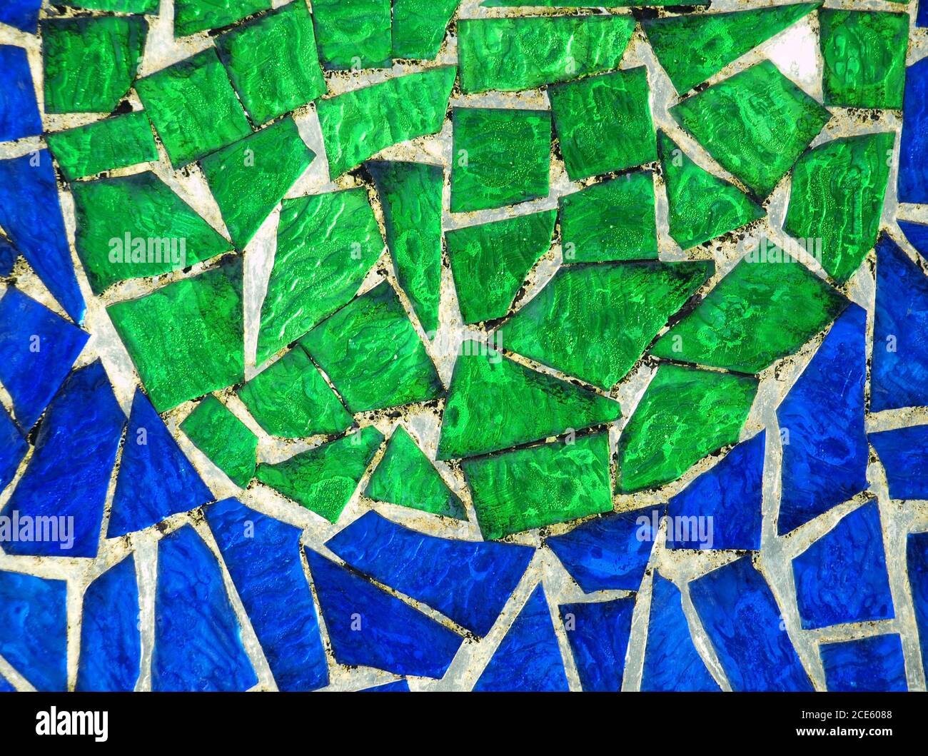 Colored Glass Mosaic Stock Photo Alamy