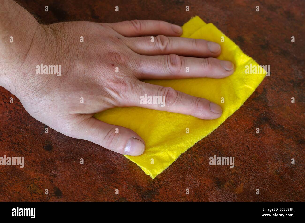 Sanitizing routine hi-res stock photography and images - Alamy