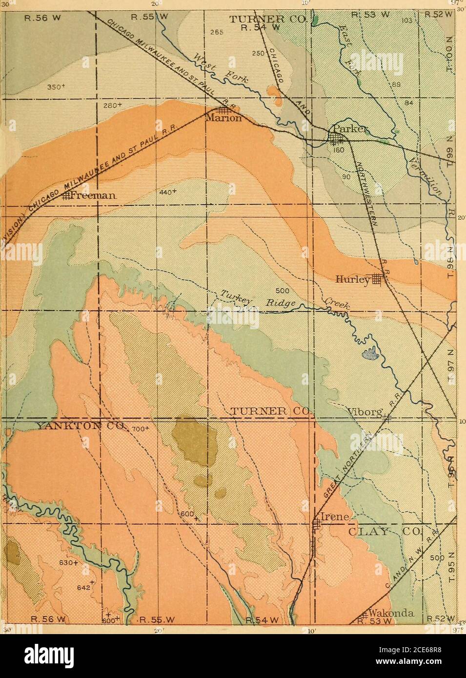 Todd south dakota map hires stock photography and images Alamy