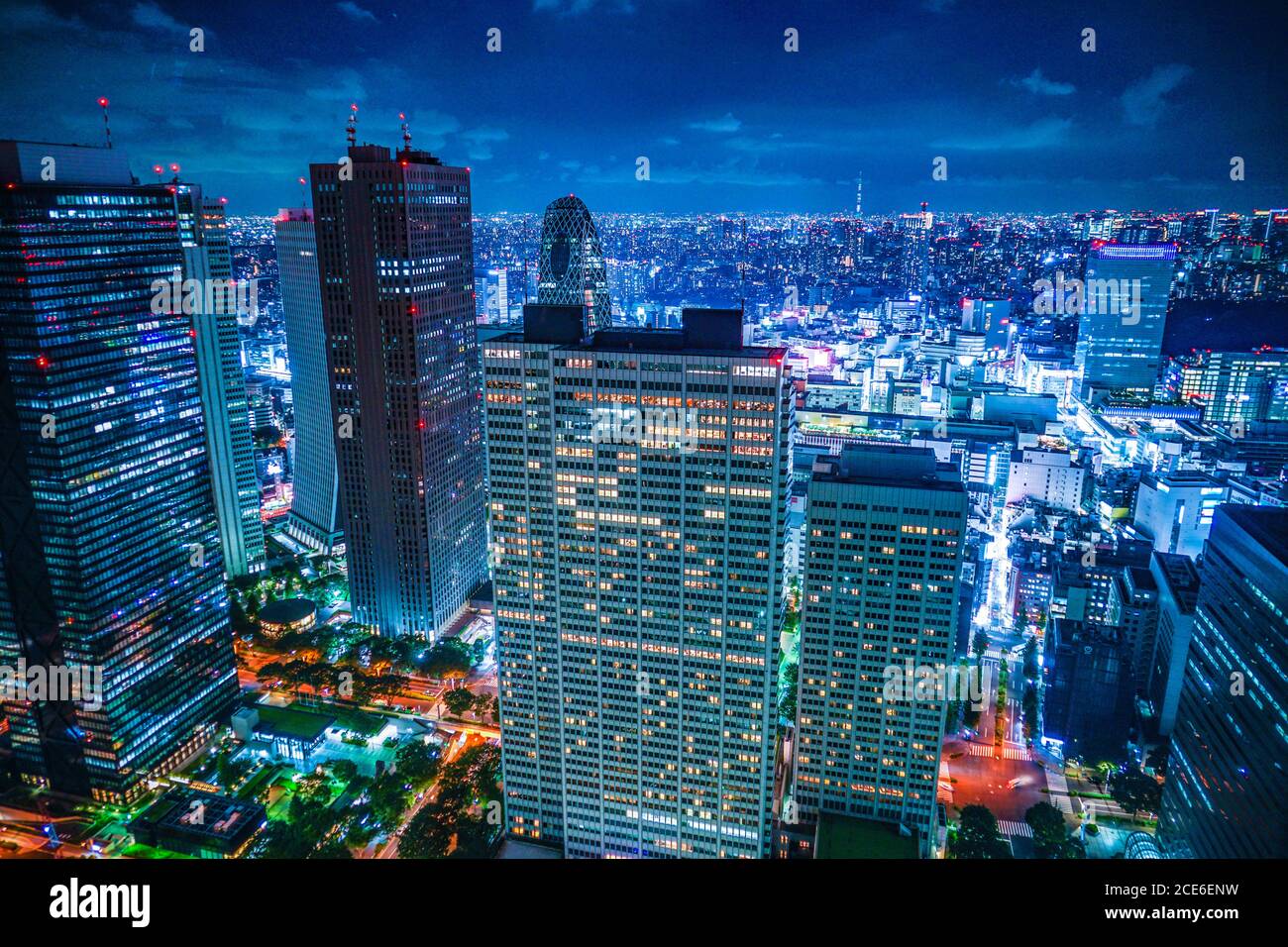 Tokyo Night View High Resolution Stock Photography And Images Alamy