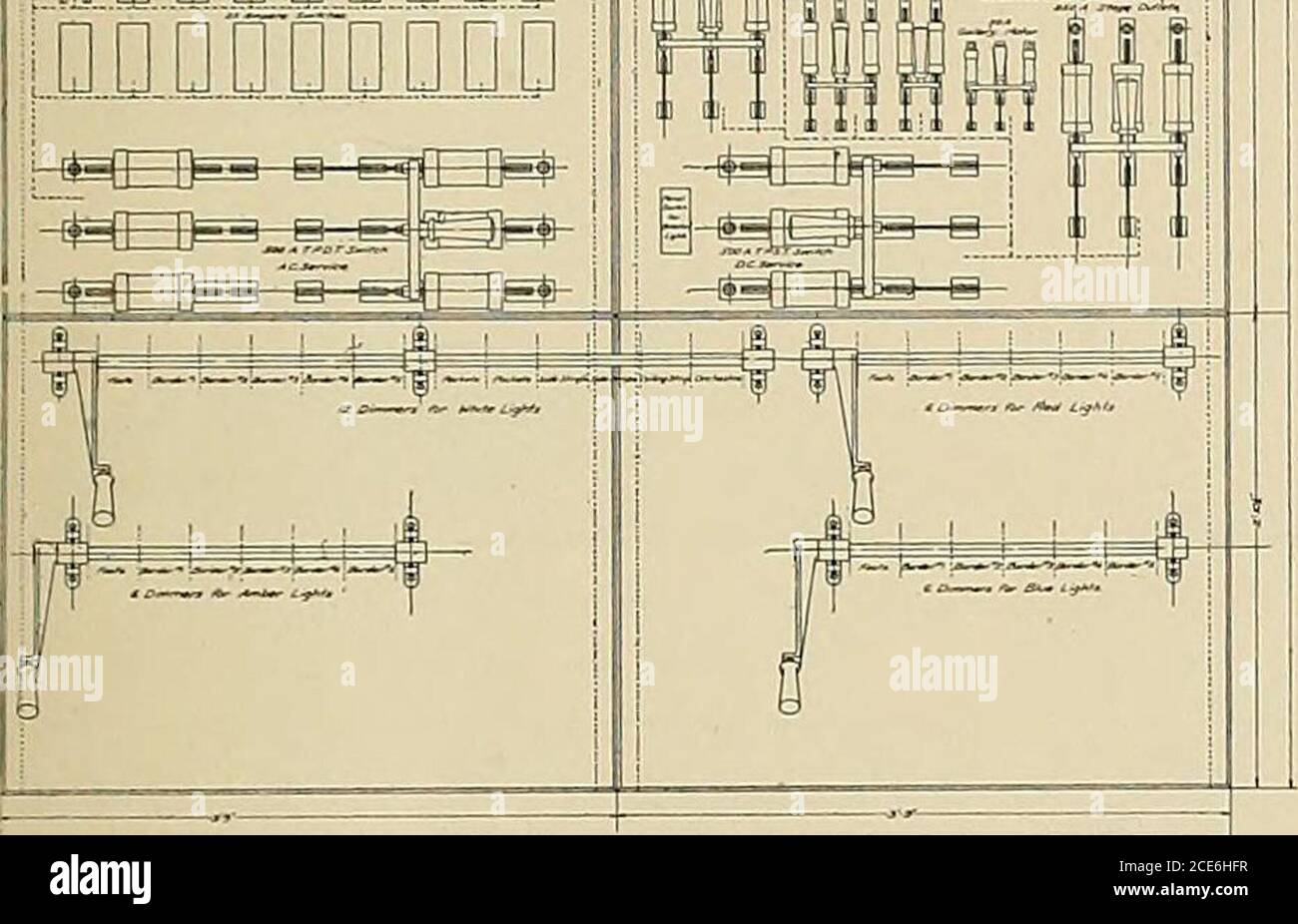 Journal Of Electricity Power And Gas Mamnqma I Mmrss Iniqjjia Switrhljoard Diagram Trician While The Dimmer Plates Themselves Are Locatedbeneath The Stage The Connection To The Levers Beingmade B Means
