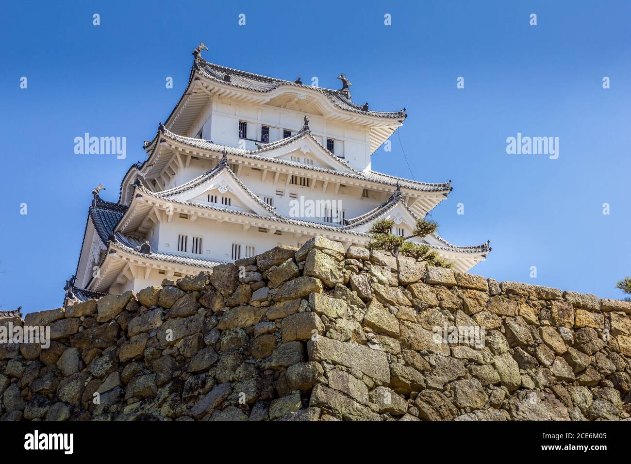 View of the Himeji castle, Hyogo, Japan Stock Photo Alamy