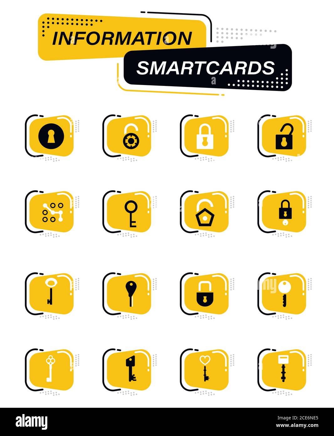 Smart lock icons hi-res stock photography and images - Alamy