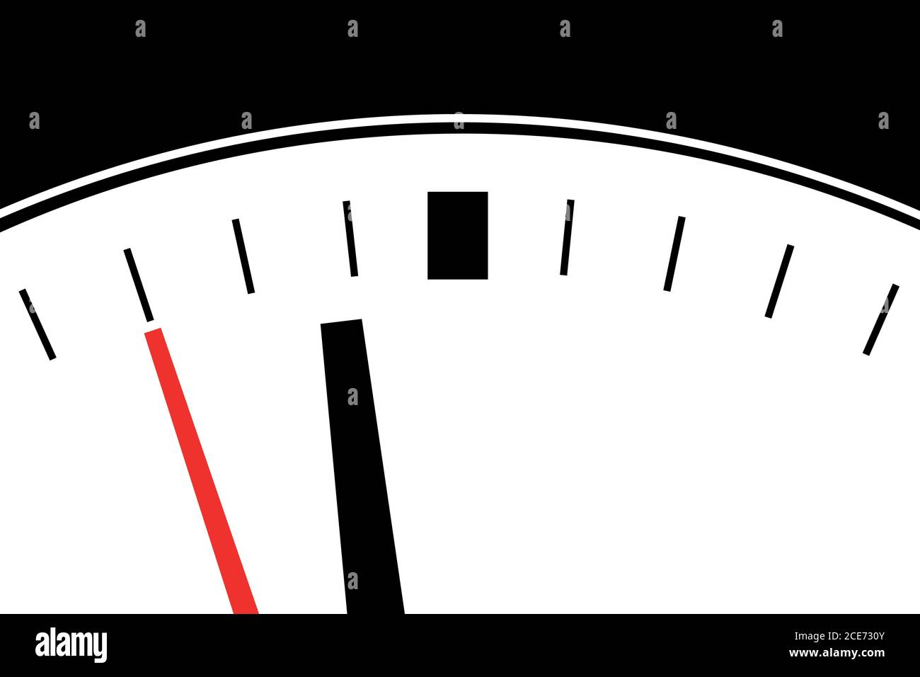macro closeup watch hands midnight deadline countdown schedule vector illustration Stock Vector