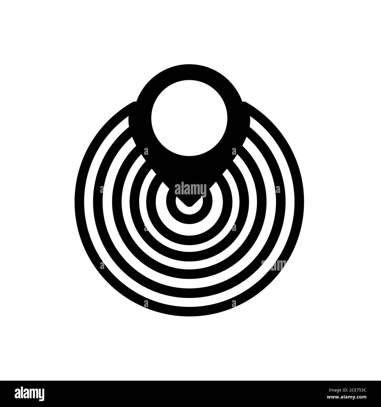 target board, pin map symbol flat black line icon, Vector Illustration Stock Vector Image & Art