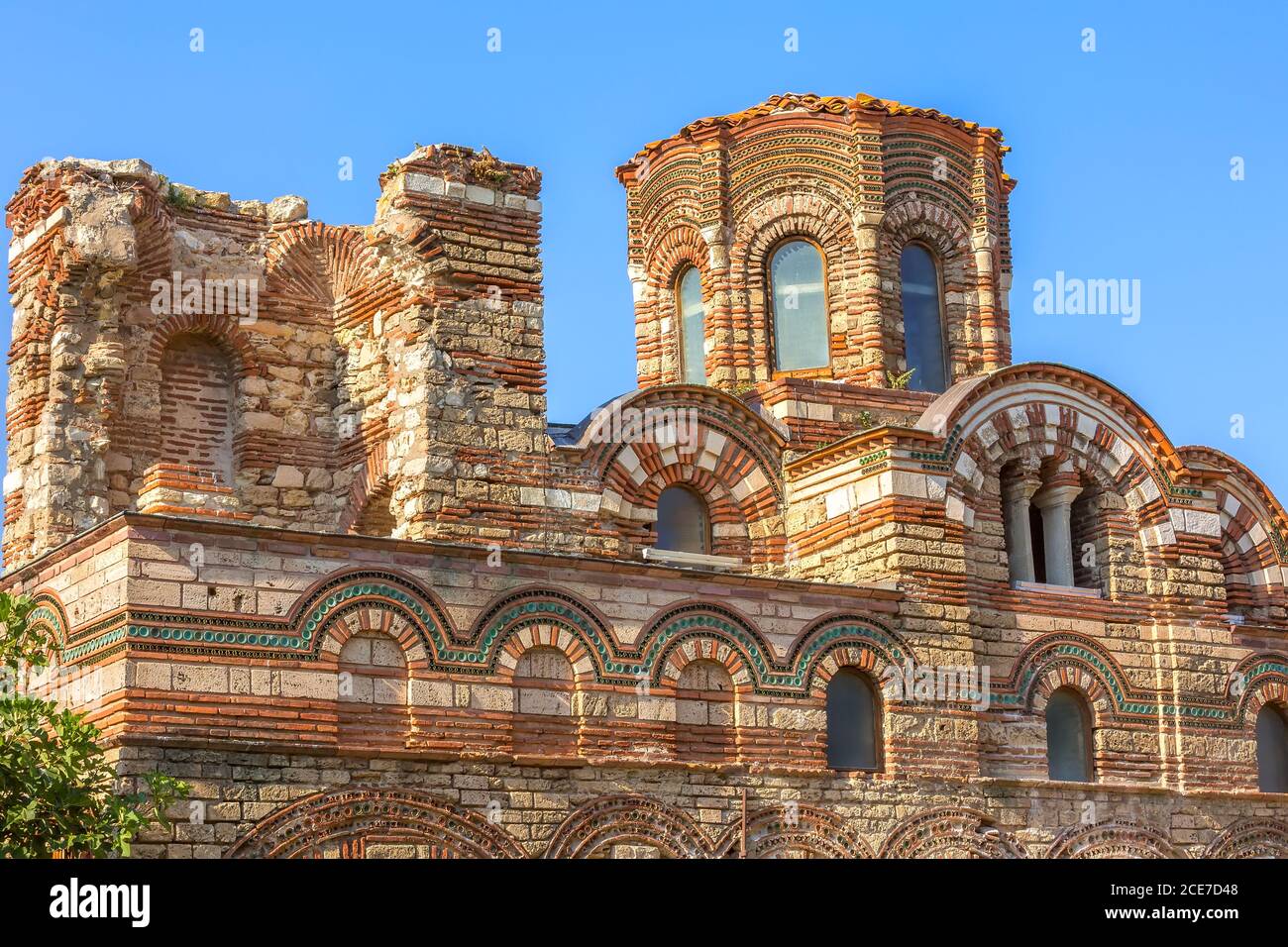 Nessebar, Bulgaria Church of Christ Pantocrator Stock Photo