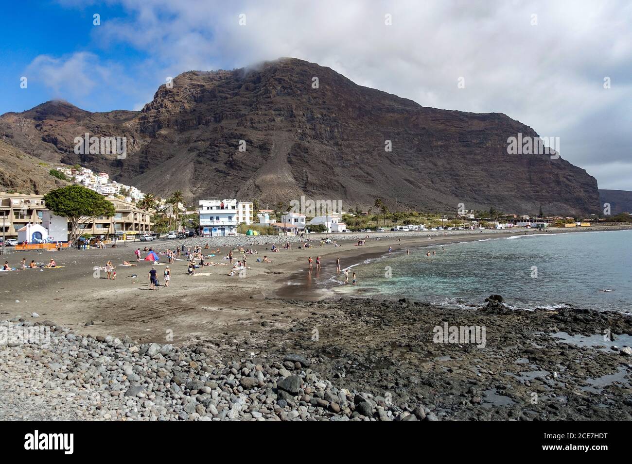Foto de Playa de La Puntilla en Valle Gran Rey, Santa Cruz de Tenerife