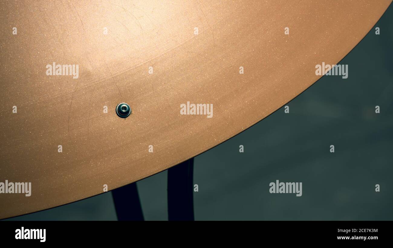 abstract metal curve background Stock Photo