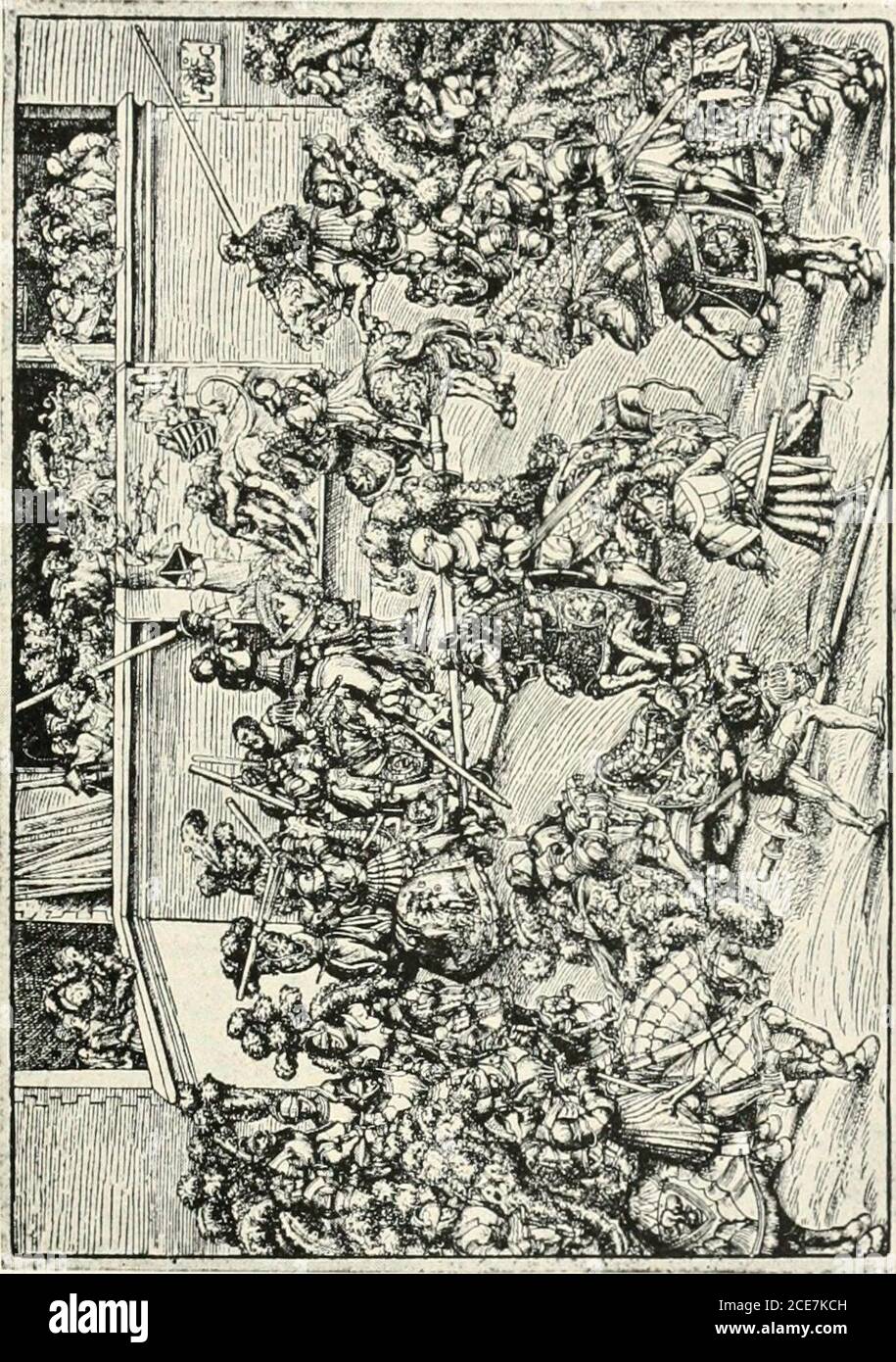 . Prints; a brief review of their technique and history . )- G7 PRINTS lical, and other subjects, and very skill-fully handled. We are apt not to appreciatethe gravity of this Italian invasion, of thisSouthern supremacy in Northern art. Idealperfection of form was a new language to theGermanic artists, accustomed to the real-istic, faithful rendering of nature as they sawit, with all its facts, perfections, and imper-fections alike. The change often meant thatthe artist forgot his native tongue, if theexpression nia^^ be used — a harsh tongue, ifyou will, but sincere and expressive; in re-turn Stock Photo