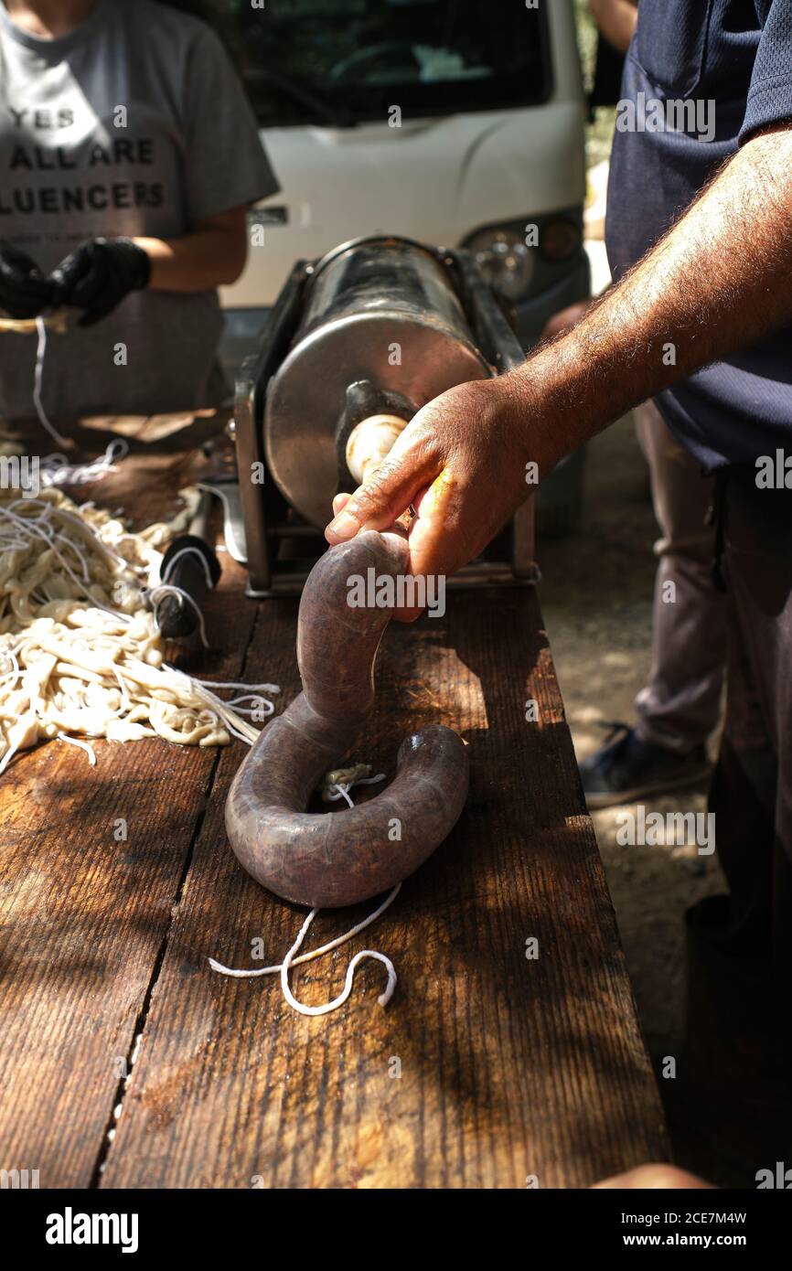 Natural sausage casing hires stock photography and images Alamy