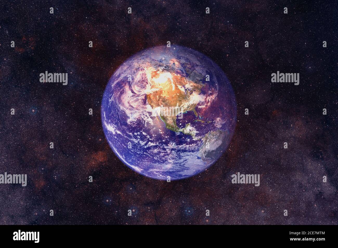 Earth. Solar system. Awesome print for wallpaper. Elements of this ...