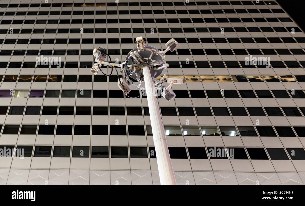 Upgrade of the security cameras in causeway bay hires stock