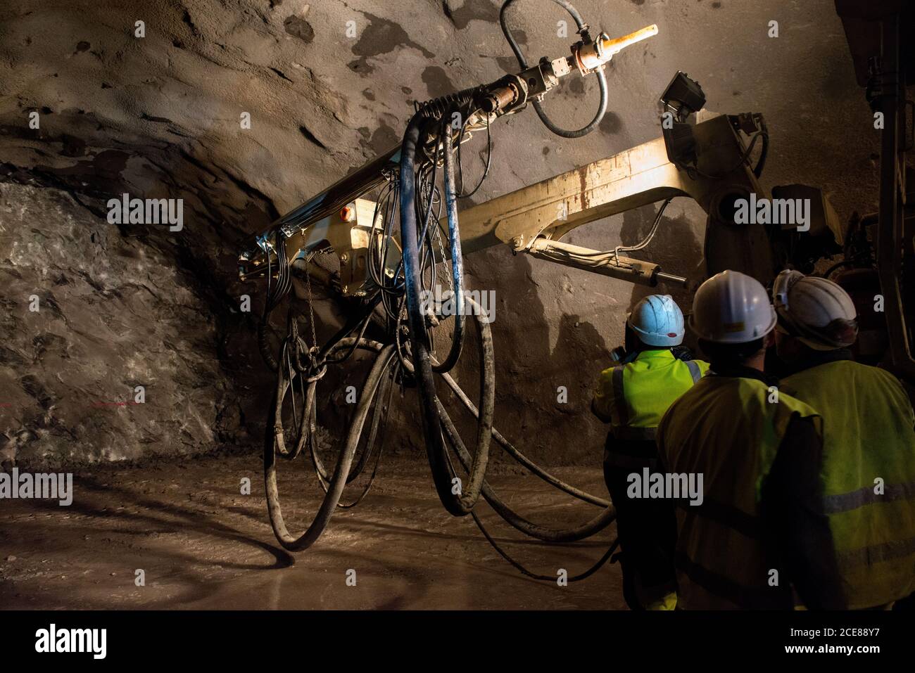 Drill engineers hi-res stock photography and images - Alamy
