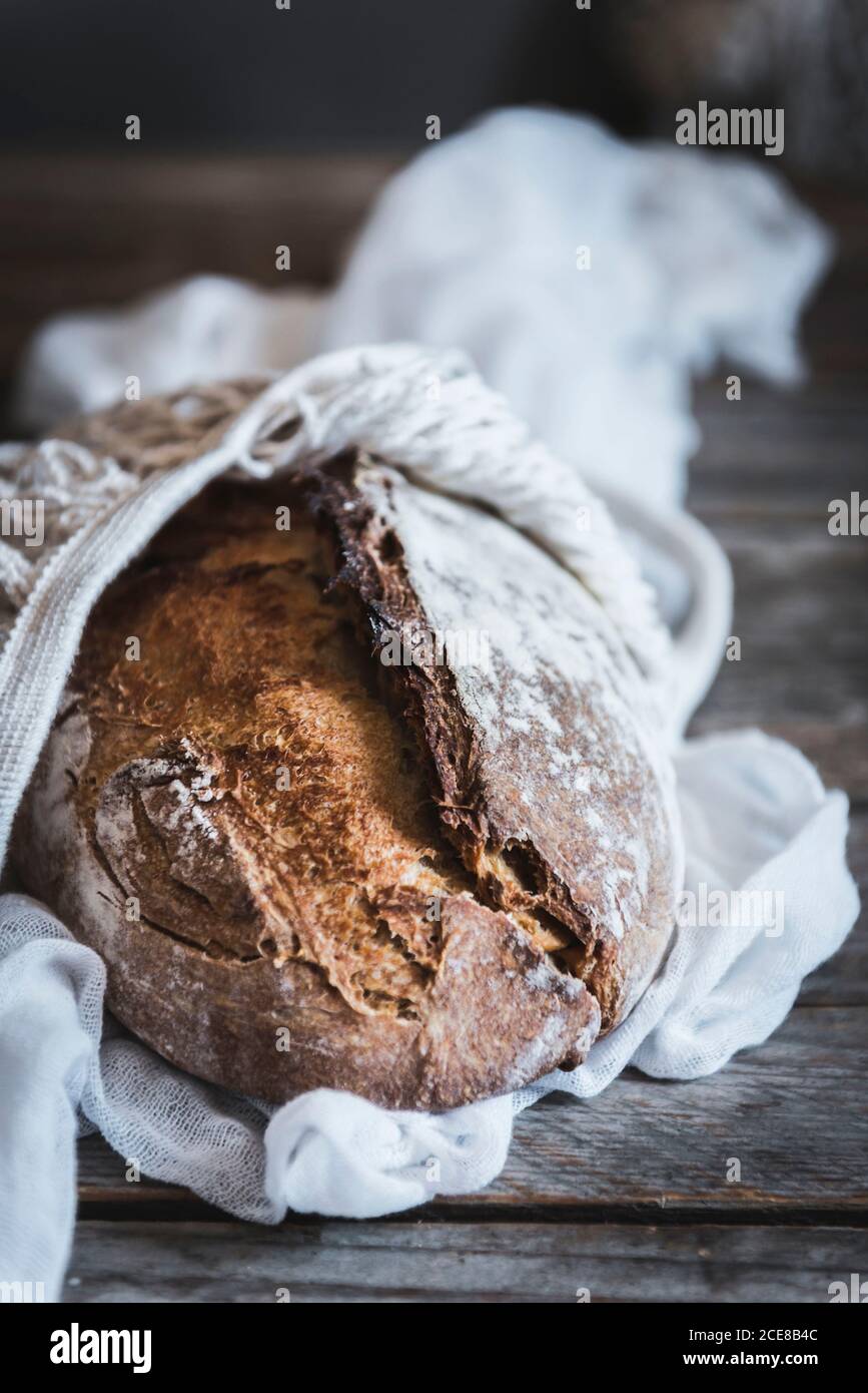 https://c8.alamy.com/comp/2CE8B4C/sourdough-bread-on-table-2CE8B4C.jpg