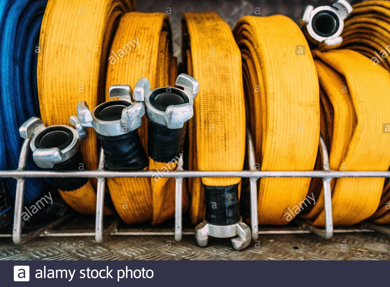 Coupling Fire Hose Connection High Resolution Stock Photography and