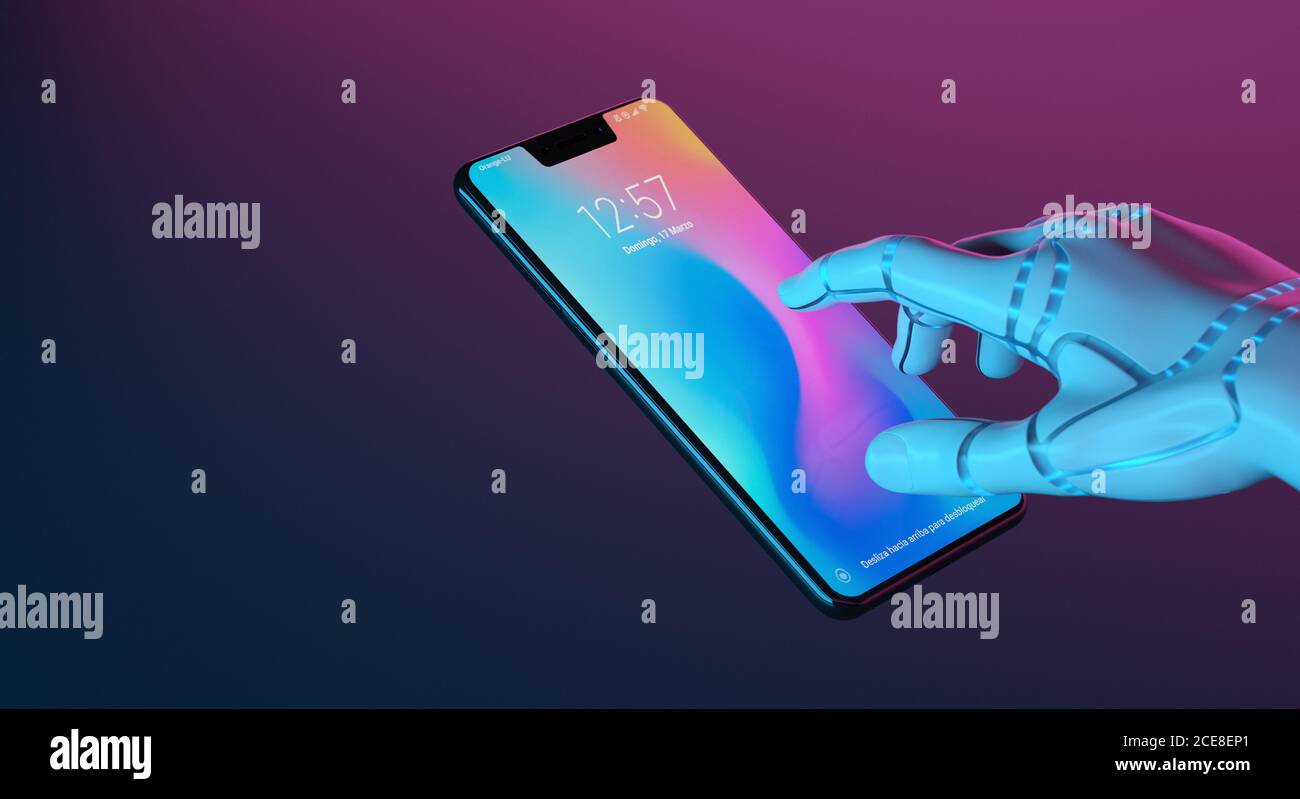 Some Android Customer Ai customer service hi-res stock photography and images - Alamy