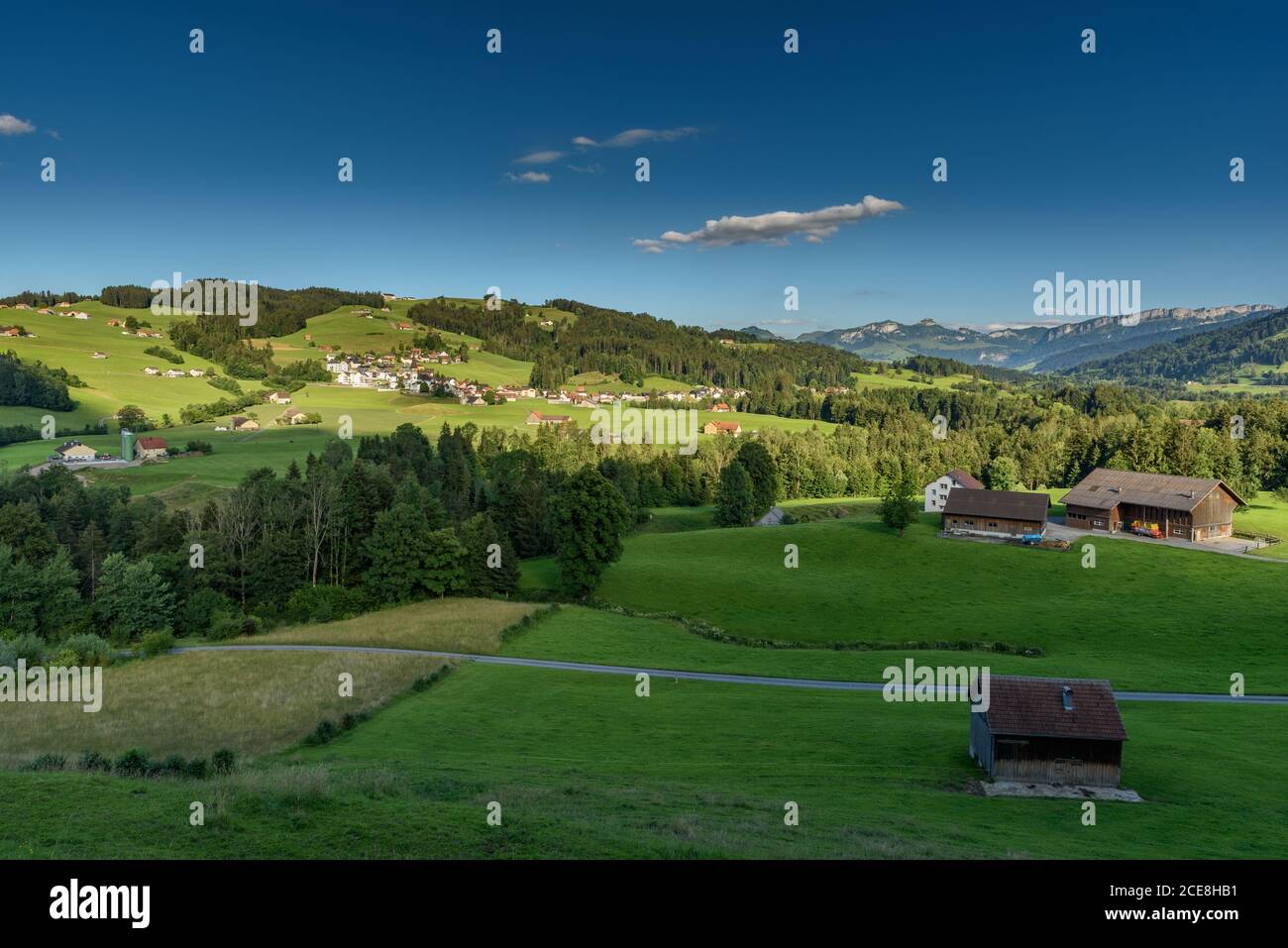 Appenzellerland, Canton of Appenzell Inner-Rhodes, Switzerland Stock Photo