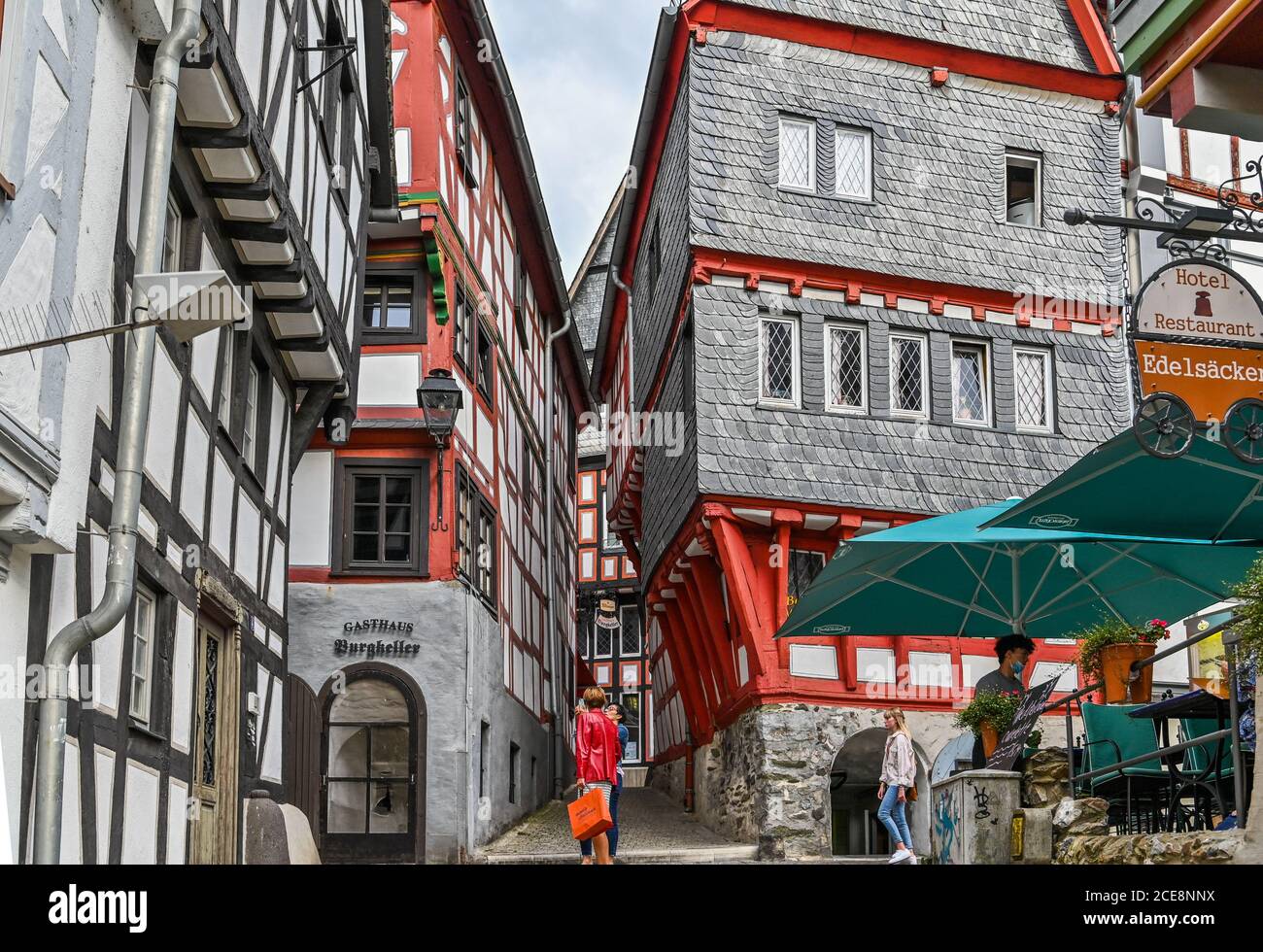 Limburg Altstadt, Hesse, Germany Stock Photo