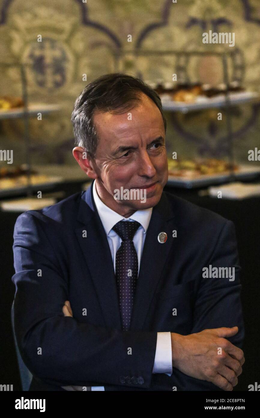 Marshal of the Senate Tomasz Grodzki is seen in Gdansk, Poland on 29 January 2020 Grodzki visited Gdansk to meet with local authorities.   © Michal Fludra / Alamy Live News Stock Photo