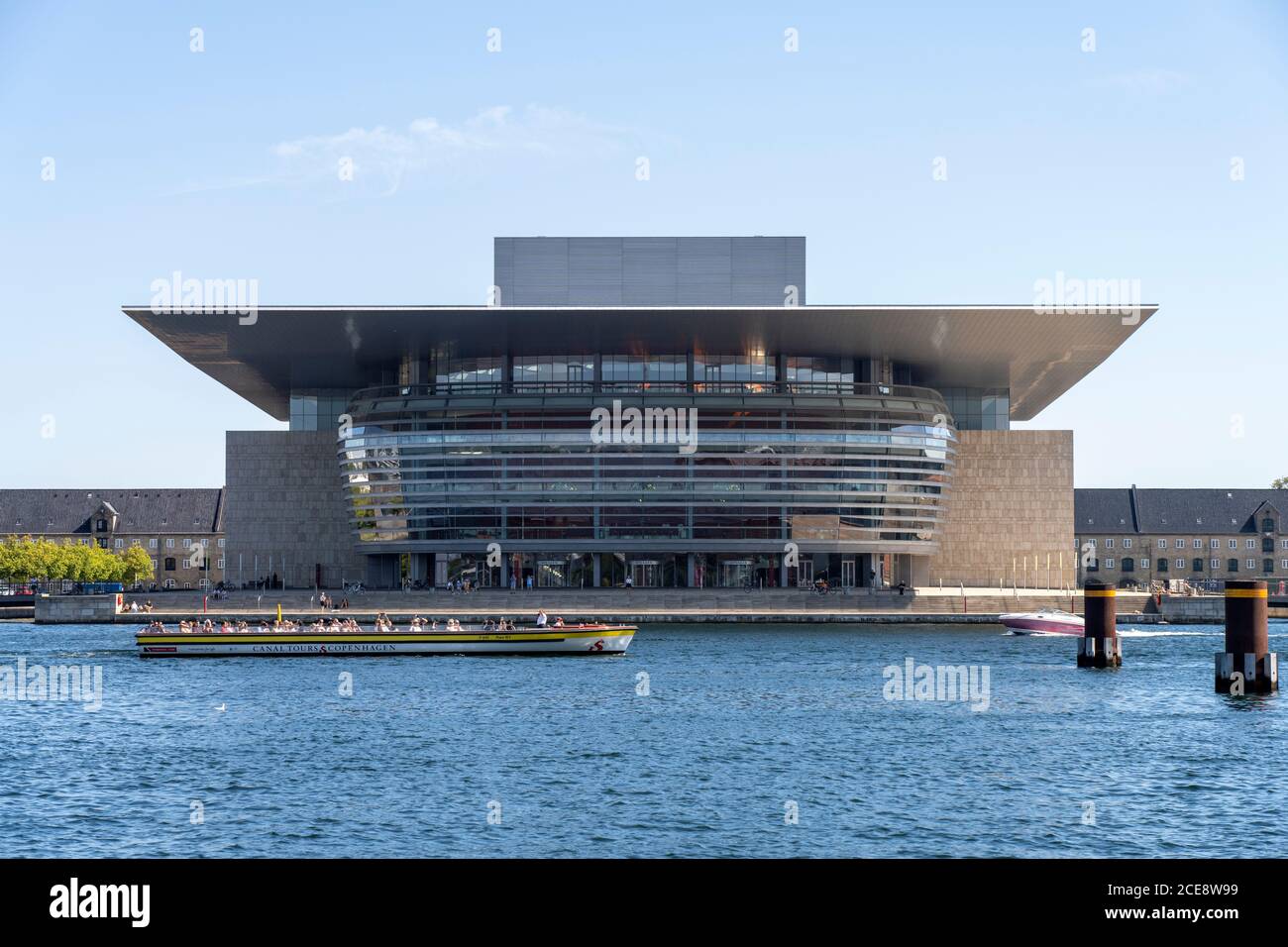 Die neue Oper von Kopenhagen, Operaen, auf der Insel Holmen, Kopenhagen ...