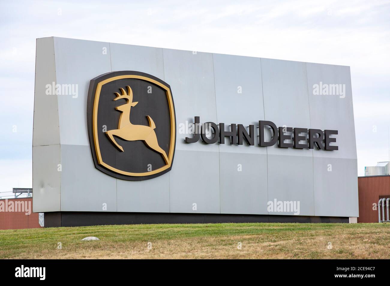 John deere backhoe hires stock photography and images Alamy