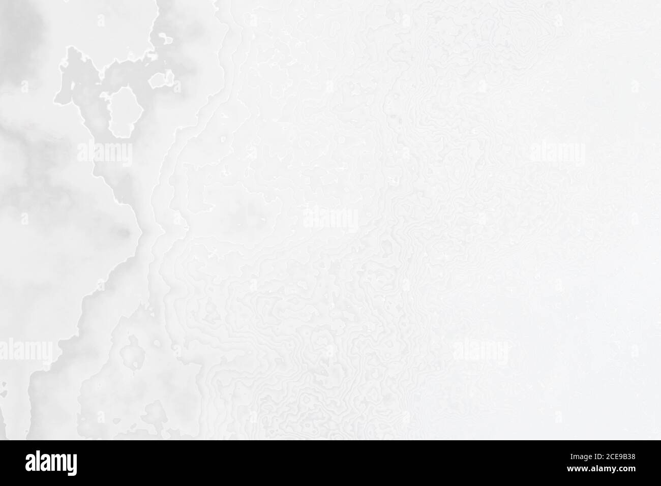 Monochromatic wavy and cloudy layout on solid sheet of wallpaper ...