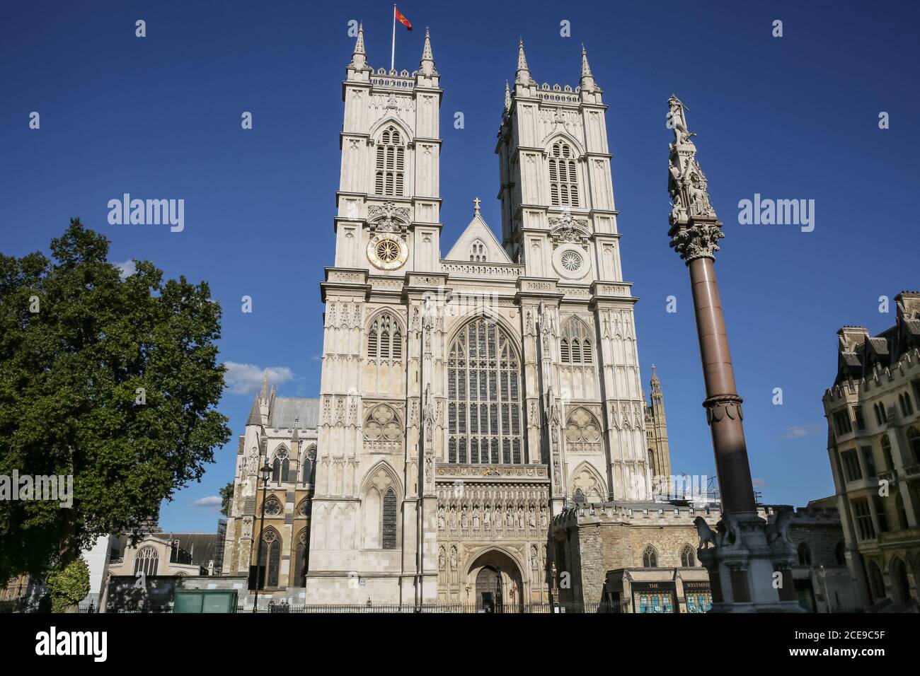 Westminster Abbey The Collegiate Church Of Saint Peter At Westminster Gothic Landmark In Westminster London England Stock Photo Alamy