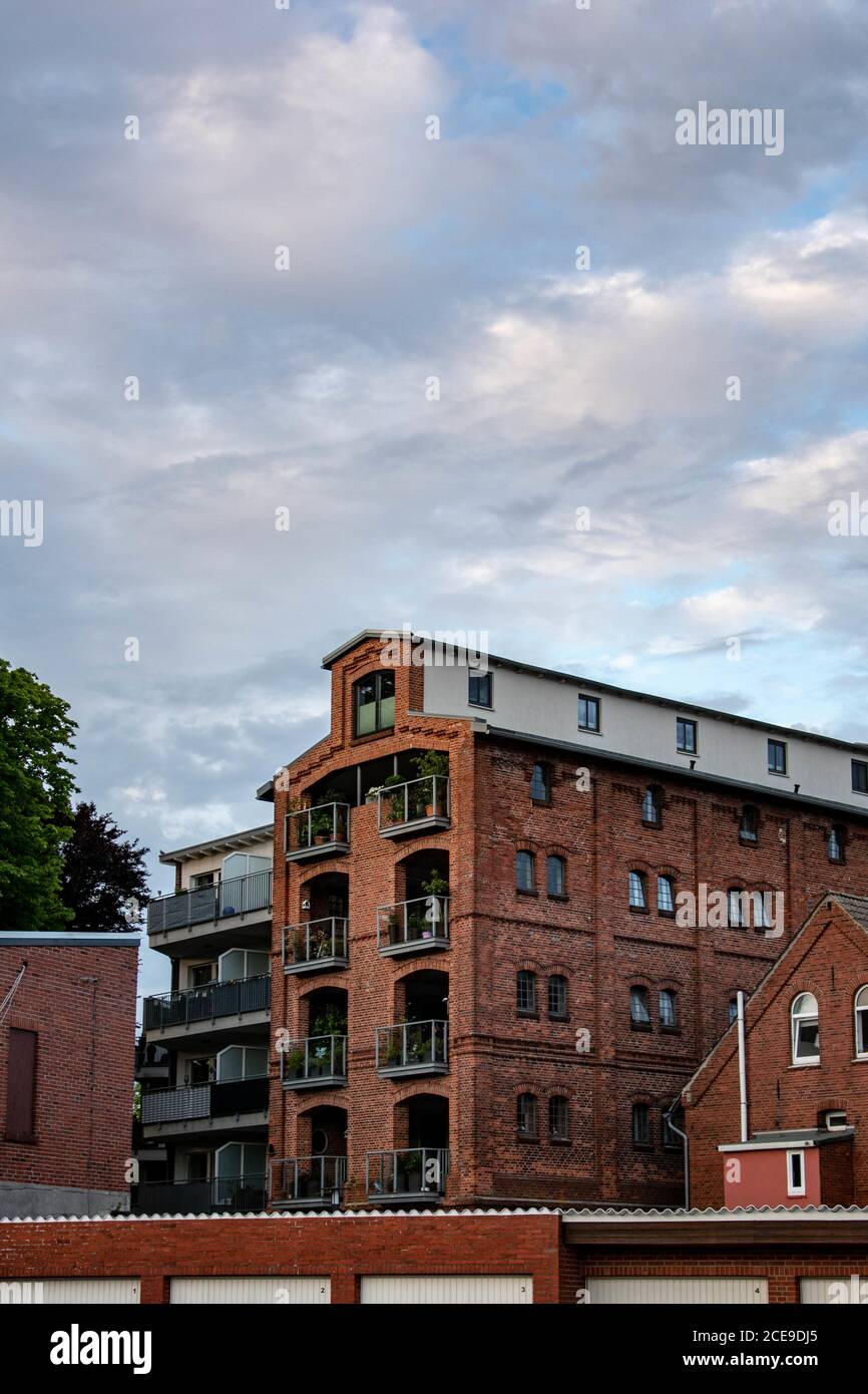 Vertical shot of buildings Stock Photo - Alamy