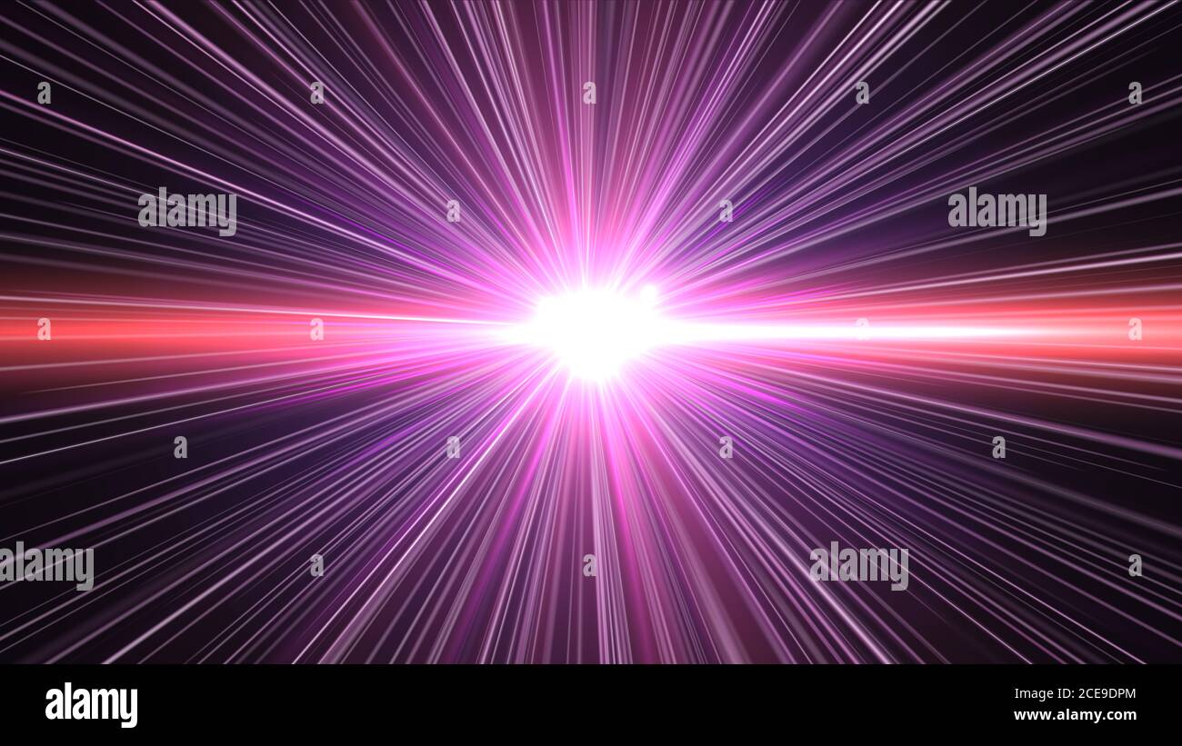 light effect abstract star burst flash laser beam ray illustration