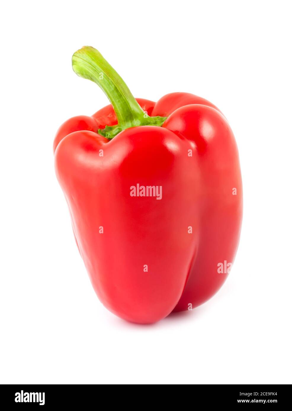 Ripe red pepper Stock Photo