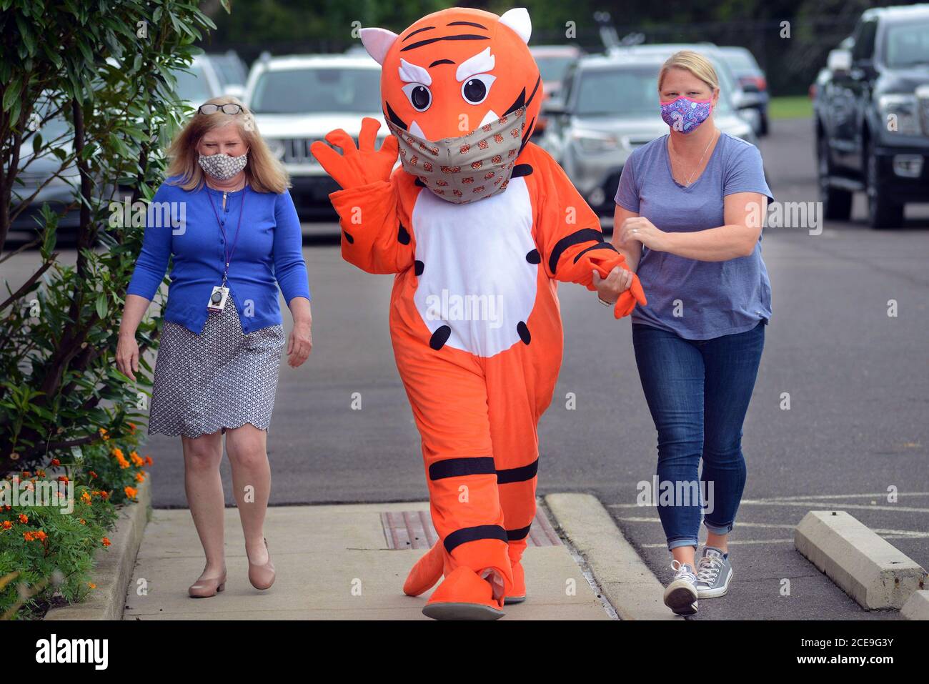 Tinicum Township, United States. 31st Aug, 2020. School principal
