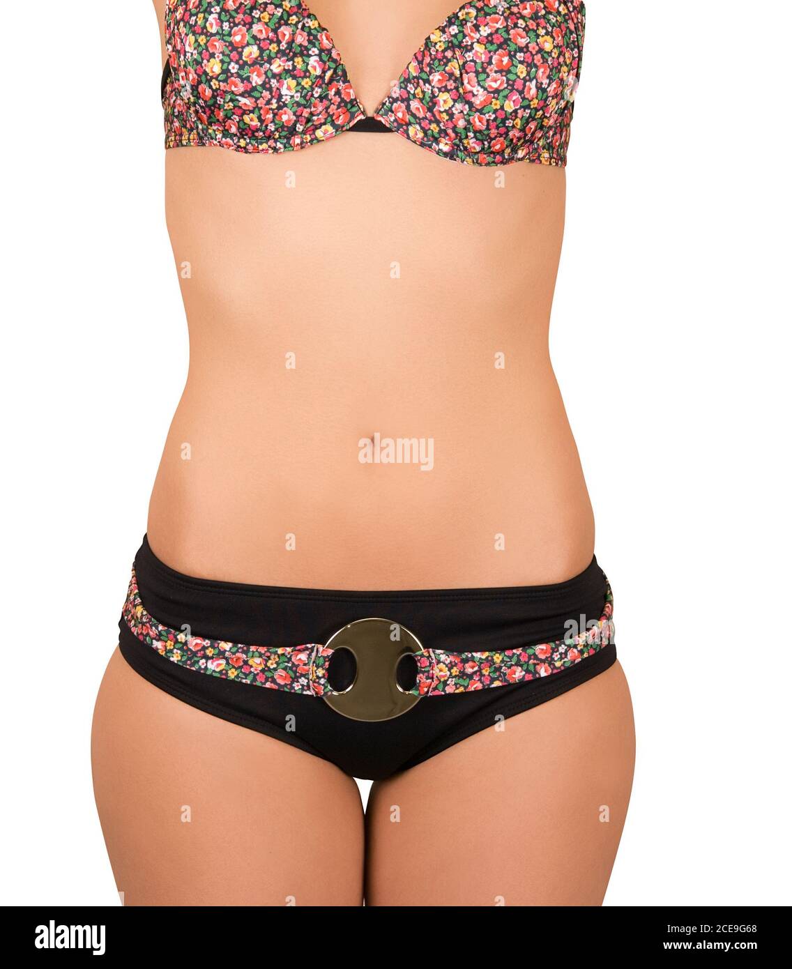Bikini black flowers main image 0