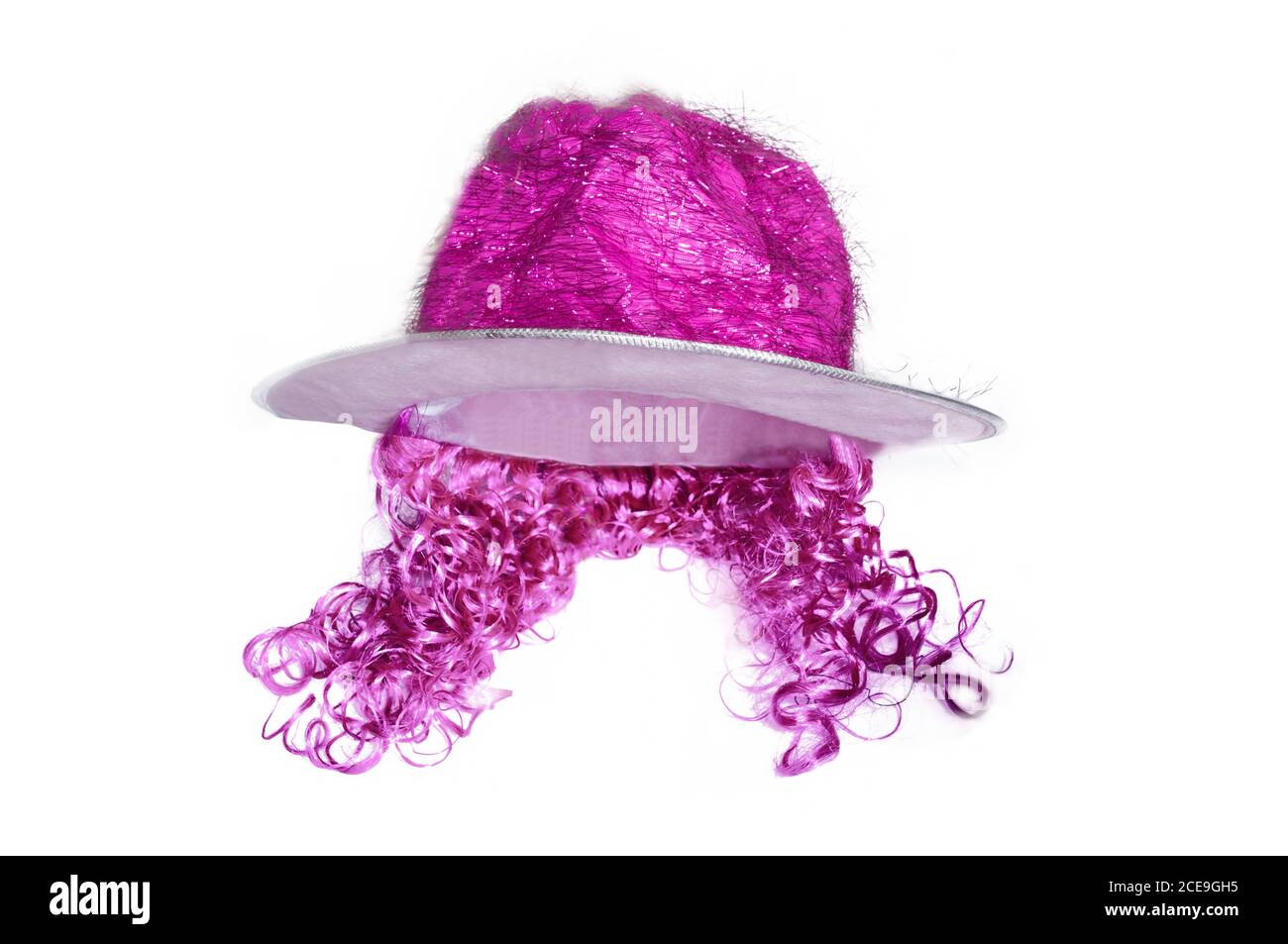 pink hat Stock Photo