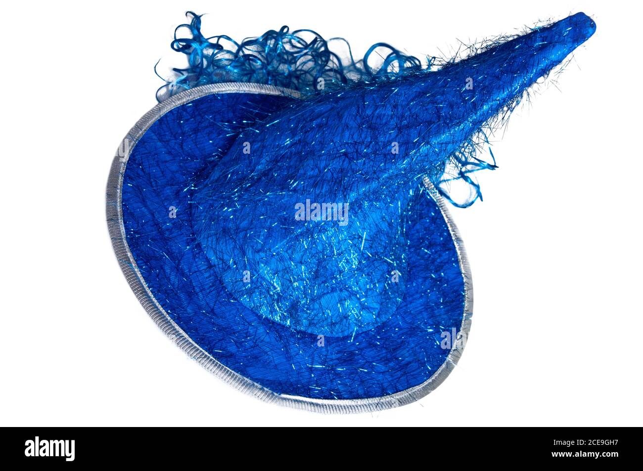 blue hat Stock Photo