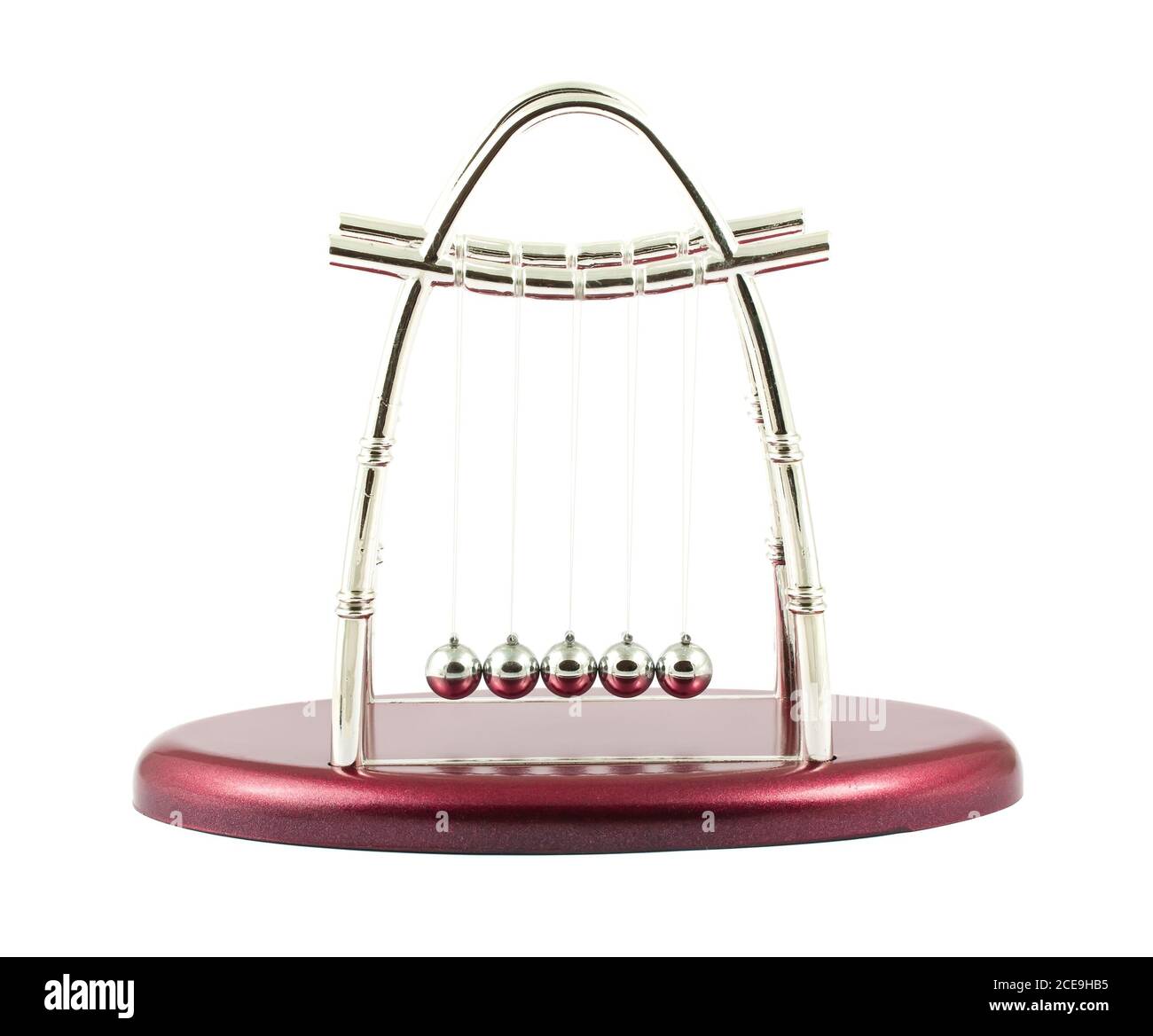 Newtons Cradle Stock Photo