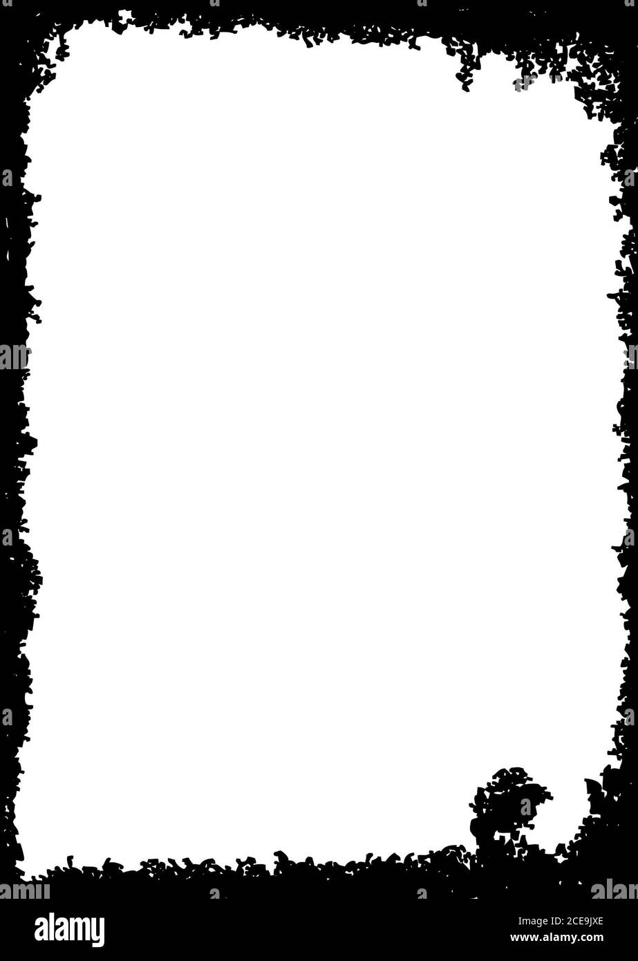 Decorative title page border hi-res stock photography and images - Alamy