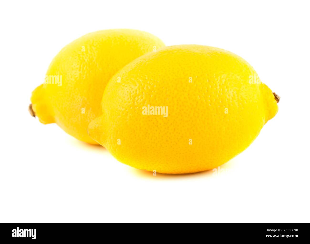 Two lemons Stock Photo