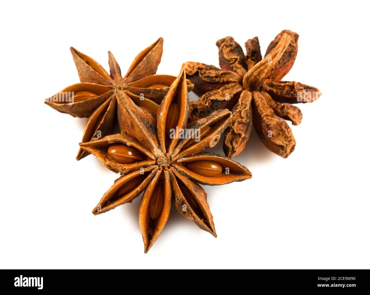 Anise stars Stock Photo