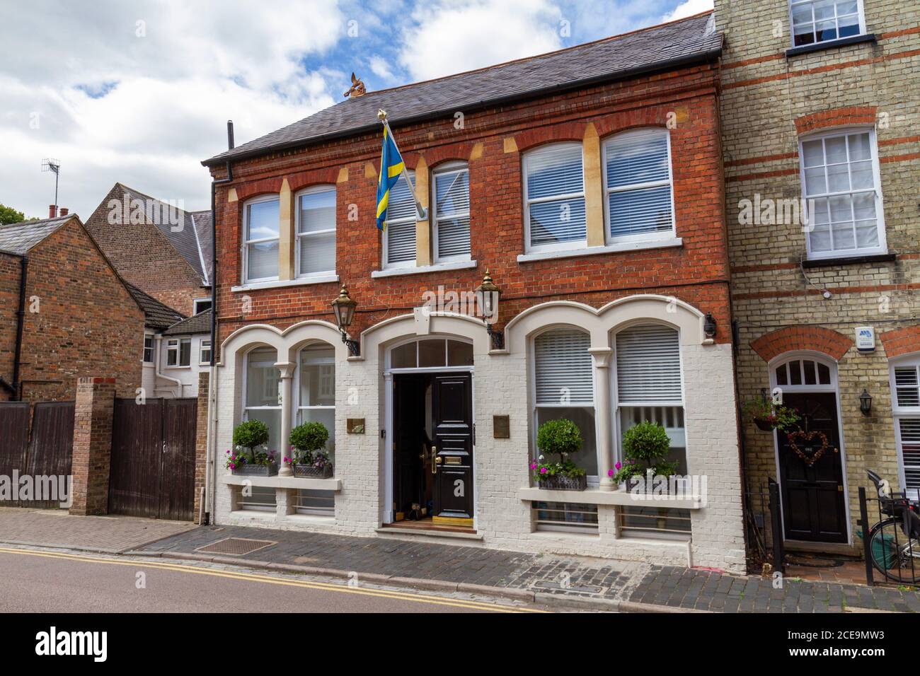 The Straw House in Spicer Street, formerly a straw hat factory, St