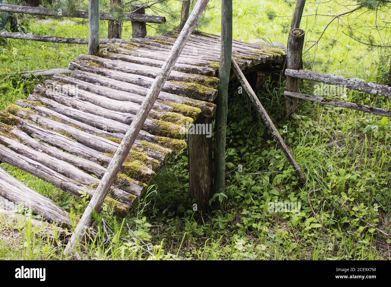 Old bridge foot mountain in hi-res stock photography and images - Alamy