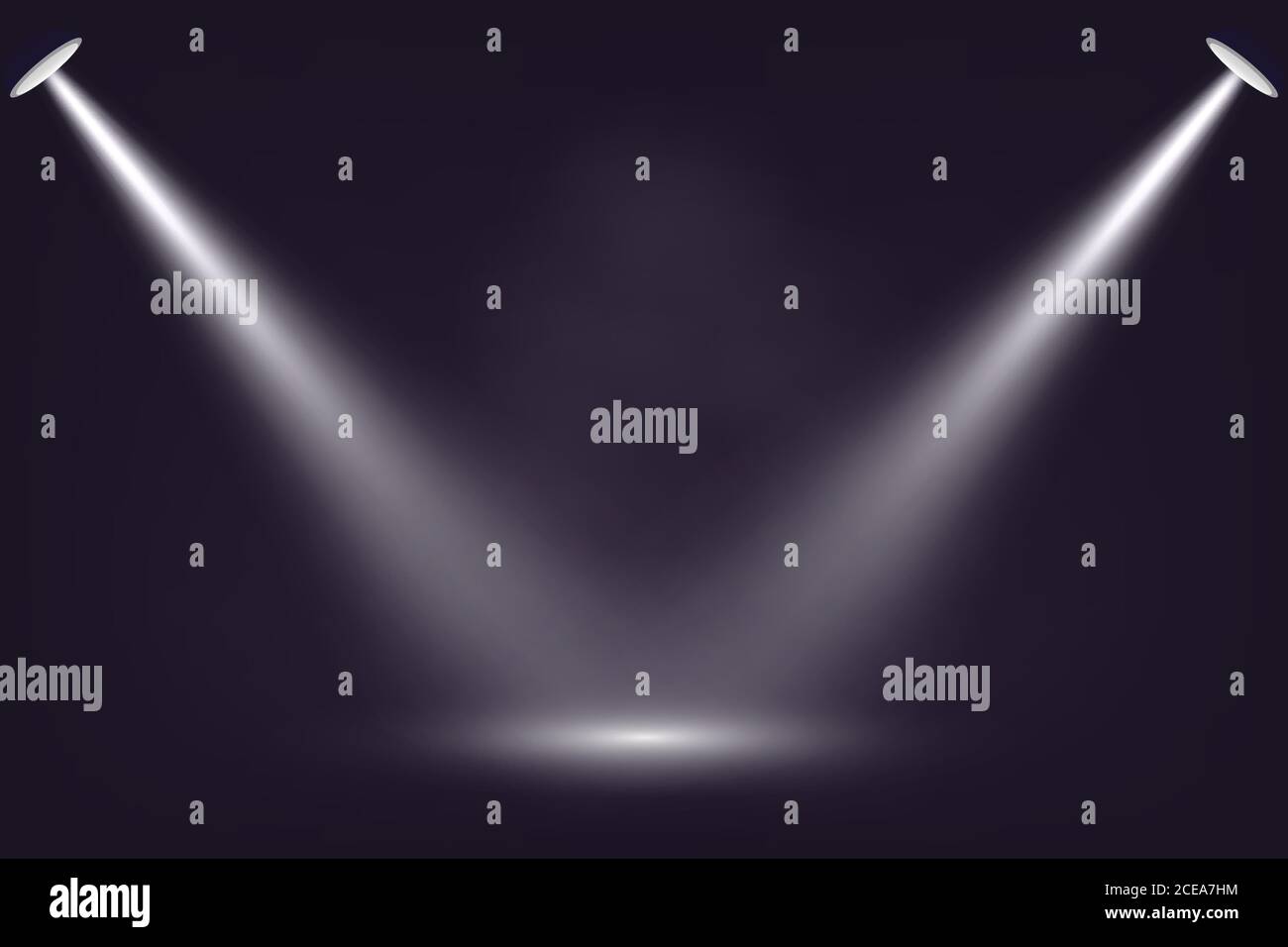 Vector Spotlight on dark stage background Stock Vector Image & Art - Alamy