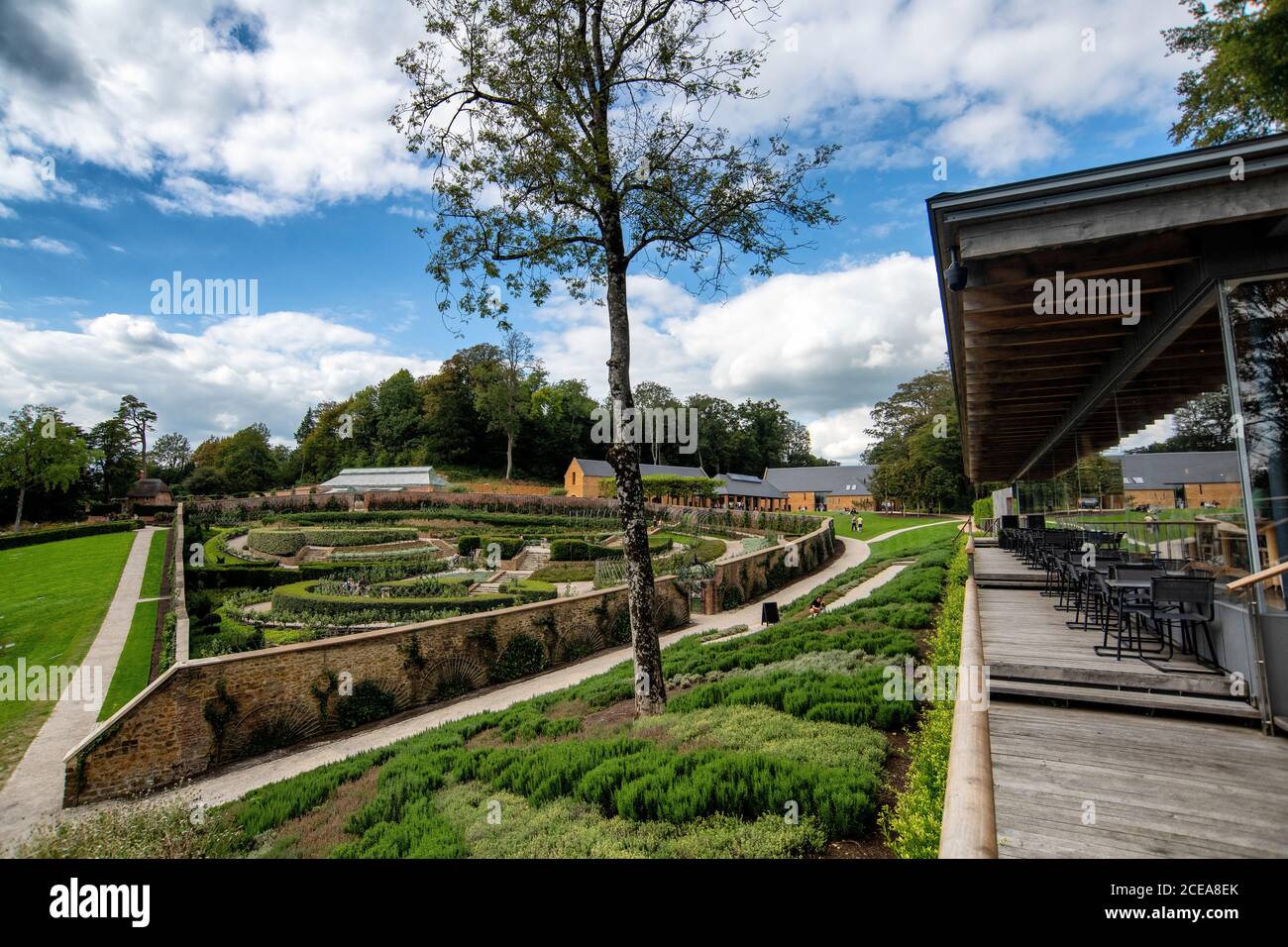 Parabola Walled Garden in the restored 'The Newt in Somerset' garden ...