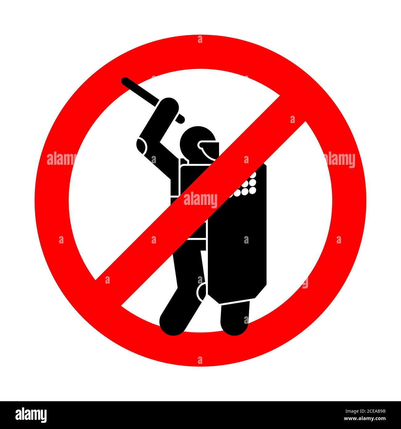 Stop Riots Poster Stop bullying protest Stock Vector Images - Alamy