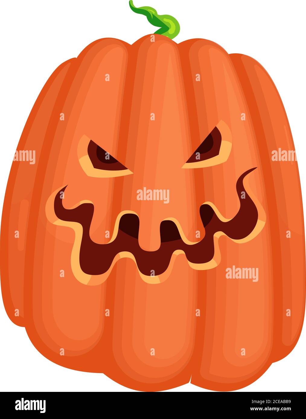 Halloween pumpkin vector illustration Stock Vector Image & Art - Alamy