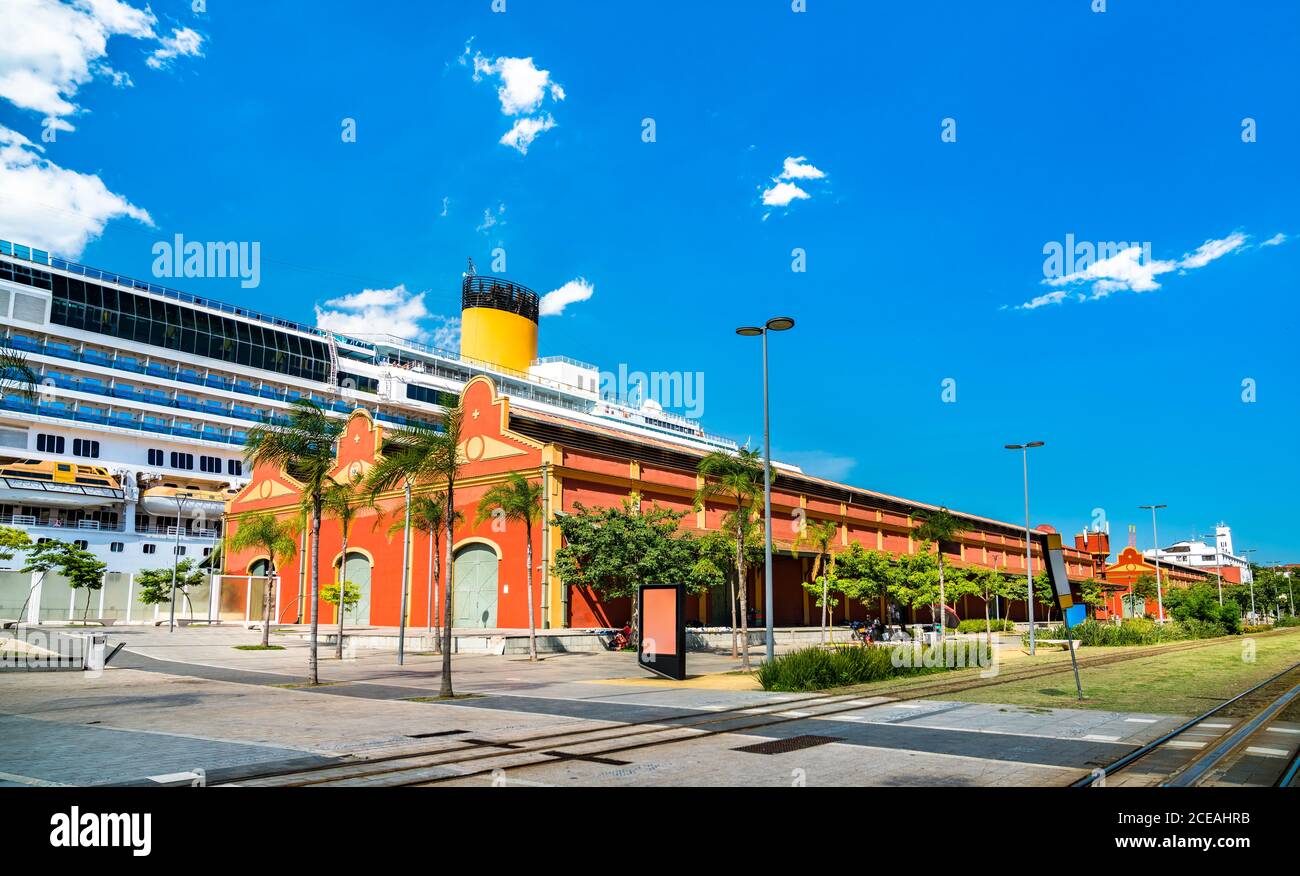 Pier Maua, a cruise ship port in Rio de Janeiro, Brazil Stock Photo Alamy