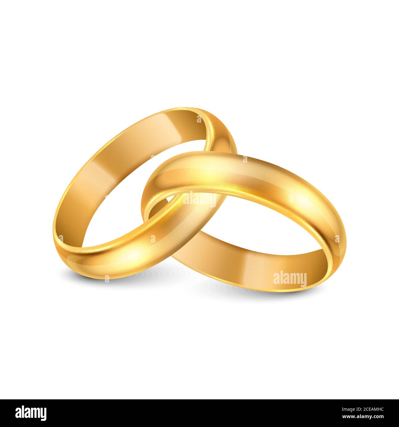 Vector 3d Realistic Gold Metal Wedding Ring Icon Set Closeup Isolated on  White Background. Design Template of Shiny Golden Rings. Clipart, Mockup  Stock Vector Image & Art - Alamy