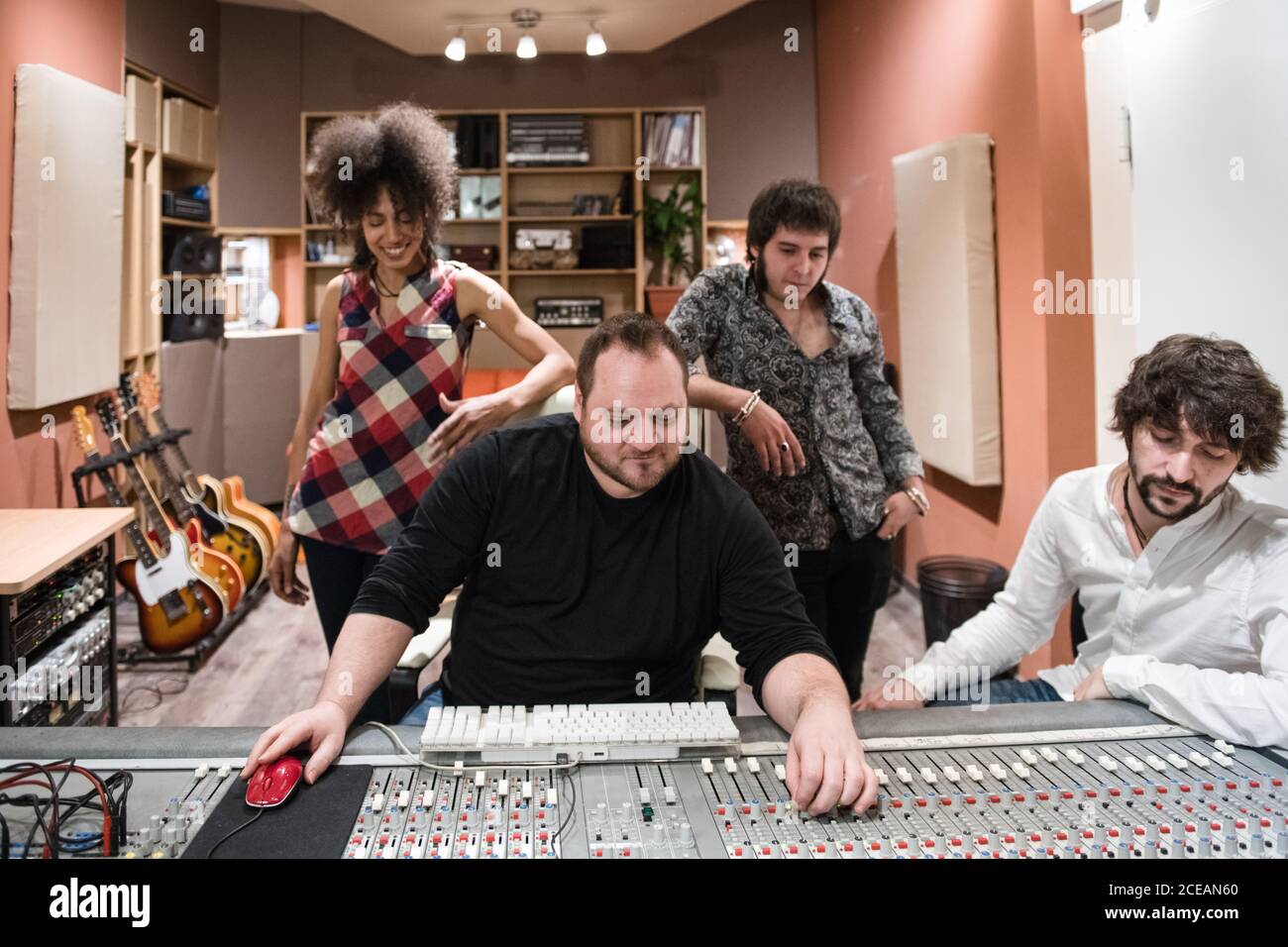 Mixer operator hires stock photography and images Alamy