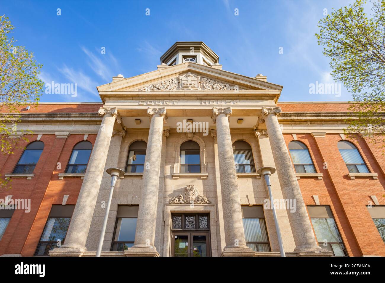 Courthouse in Brandon Manitoba Canada Stock Photo Alamy